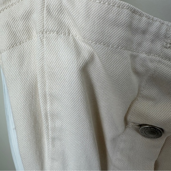 Habitual Cream Denim Sleeveless Buttoned Sundress Size Small - Picture 14 of 15